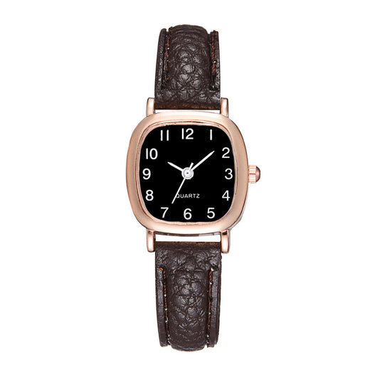 Reloj para Mujer en Acero Inoxidable con Correa de Cuero Sintético - Image 3