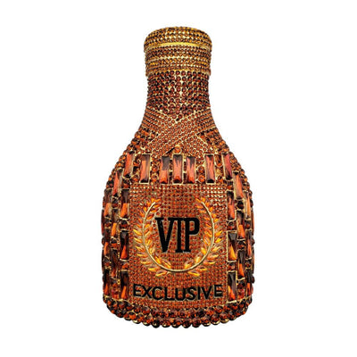 Bolso de Cena Elegante con Diseño de Botella de Champagne y Mano de Diamantes - Image 22