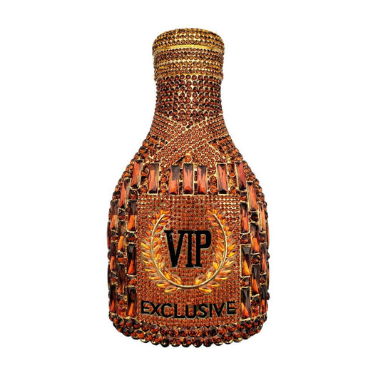Bolso de Cena Elegante con Diseño de Botella de Champagne y Mano de Diamantes - Image 22