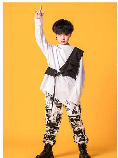 Traje Hip-Hop Infantil: Estilo Urbano y Personalidad - Image 5