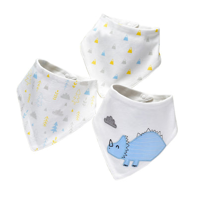 Pañoletas Absorbentes de Algodón para Bebé - Pack de 3 - Image 3
