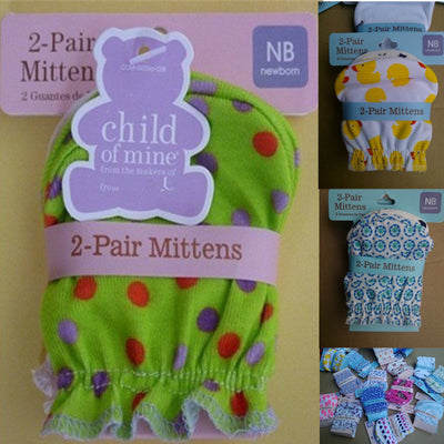 Manoplas Protectoras Estampadas para Bebé
