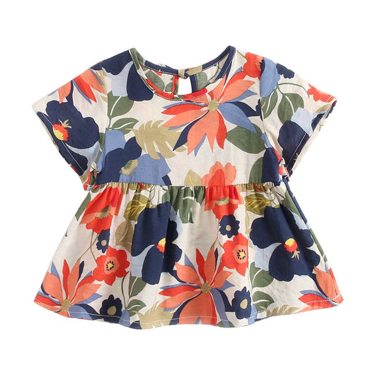 Vestido Floral para Niña - Falda Fresca de Verano - Image 2