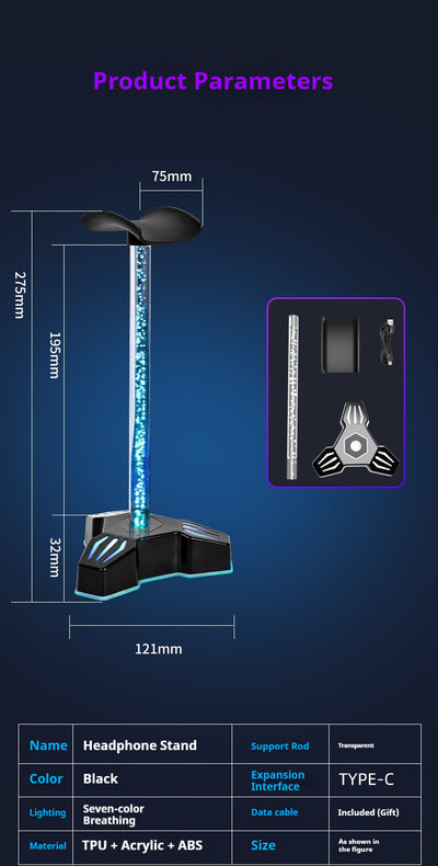 Soporte para Audífonos con Iluminación RGB - Image 9