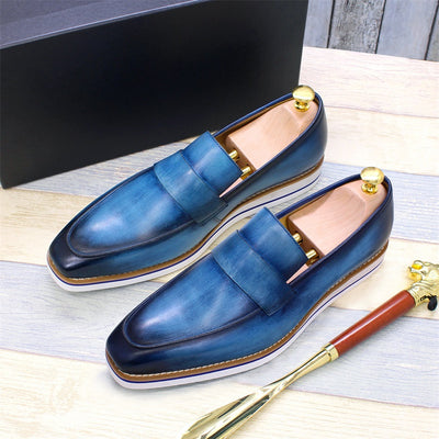 Zapatos Casuales de Cuero Artesanal para Hombre - Image 9