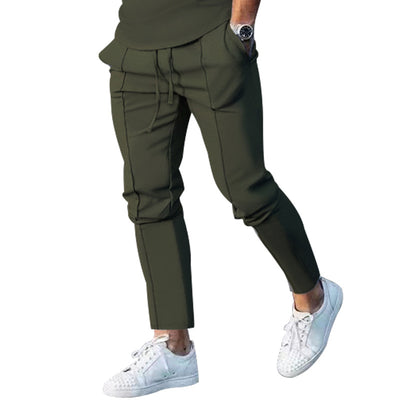 Pantalones Deportivos Casuales Estilo Europeo y Americano para Hombre - Image 13