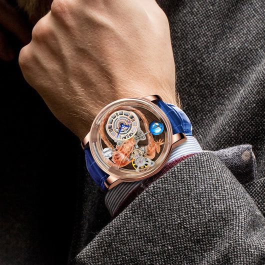 Reloj Tourbillon de Lujo para Hombre - Diseño de Buena Fortuna - Image 4