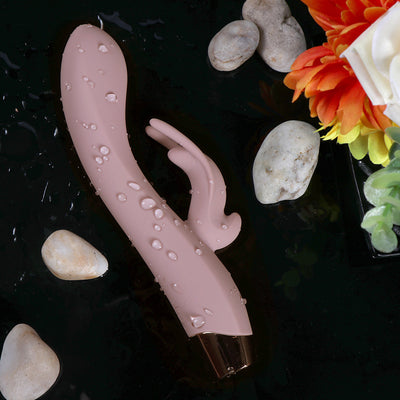 Vibrador de Punto G Recargable con Doble Estimulación y Frecuencia Ajustable
