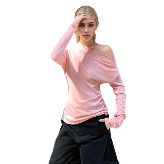 Blusa Hombro Descubierto con Manga Larga Reductora - Image 6