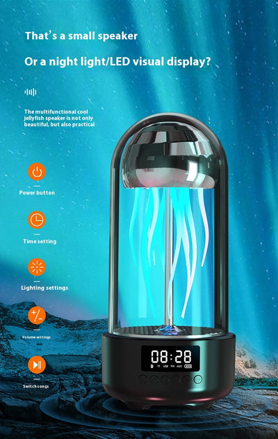 Altavoz Bluetooth Medusa Inteligente con Luz Respirante Multicolor - Image 10