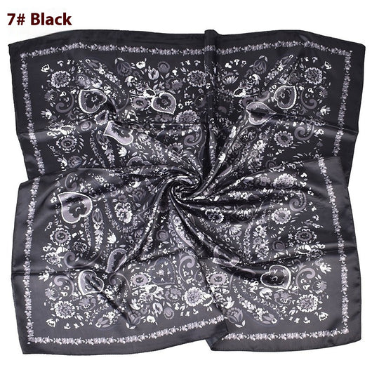 Pañuelo de Seda Estampado Anacardo Xinjiang Grande - Image 11