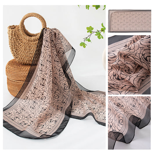 Pañuelo de Seda Mulberry Estampado para Mujer - Image 11