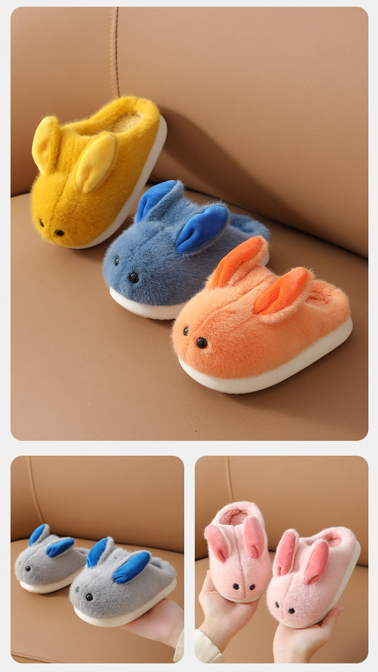 Pantuflas Infantiles de Algodón con Diseños Animados - Image 12