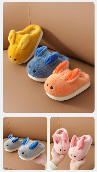 Pantuflas Infantiles de Algodón con Diseños Animados - Image 12