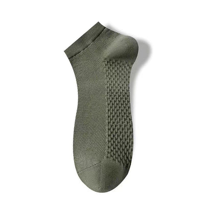 Calcetines Tobilleros de Algodón Puro Desodorizantes para Hombre - Image 12