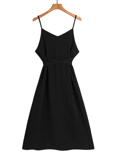 Vestido Dos Piezas con Falda de Tirantes - Image 5
