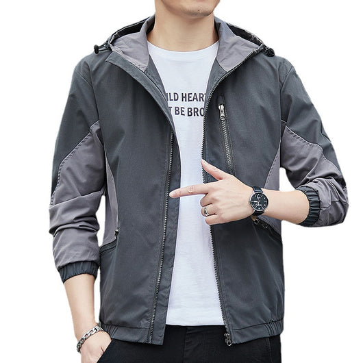 Chaqueta Deportiva con Capucha Estilo Tooling - Casual Outdoor