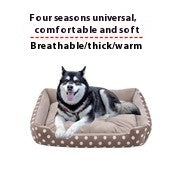 Cama de Terciopelo para Mascotas - Casa Cómoda para Perros y Gatos - Image 11