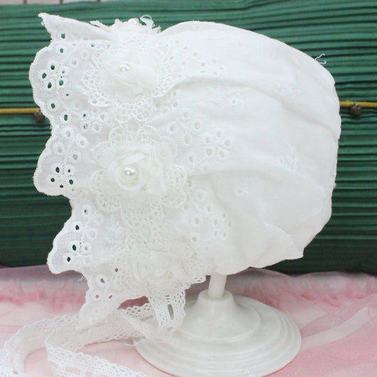 Gorro de Encaje Lolita para Recién Nacido - Diseño Elegante y Creativo - Image 19