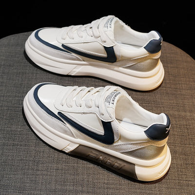 Zapatillas Blancas Deportivas con Suela Gruesa - Image 4