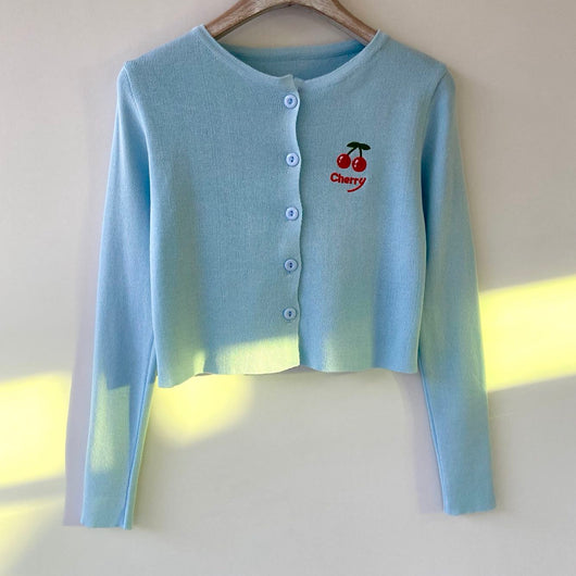 Cardigan Holgado Estilo Universitario para Mujer - Image 10
