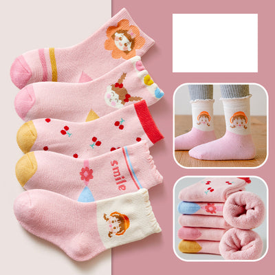 Calcetines Gruesos de Toalla para Bebé con Diseño Infantil - Image 32