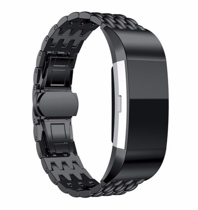 Pulsera Fitbit Charge 2 Acero Inoxidable Patrón Dragón - Image 2