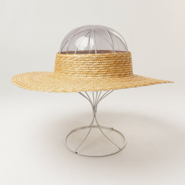 Sombrero de Paja con Ala Ancha Protección Solar