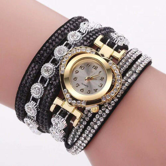 Pulsera Corazón Personalizado con Diamante y Esfera Multicolor - Image 4