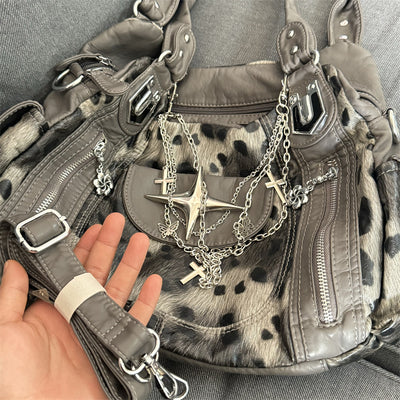 Bolso Bandolera Leopardo Retro Vintage - Estilo Subcultura - Image 2