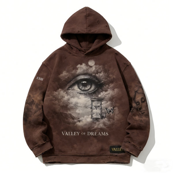 Sudadera Estampada de Manga Larga para Hombre