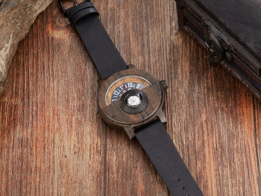 Reloj de Madera con Brújula Multifuncional - Image 9
