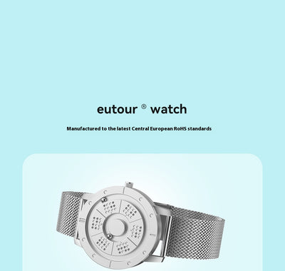 Reloj Deportivo de Acero Azul con Movimiento de Cuarzo - Image 10