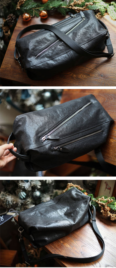 Bolsa Deportiva de Cuero para Hombre con Gran Capacidad - Image 10