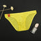 Bóxer de Seda Helada Transparente Cintura Baja para Hombre