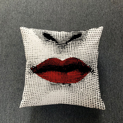 Funda de Almohada de Algodón y Lino para Sala de Estar - Image 36