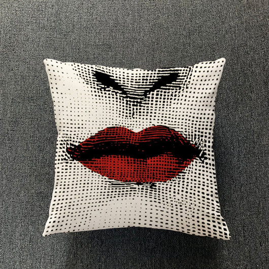 Funda de Almohada de Algodón y Lino para Sala de Estar - Image 36