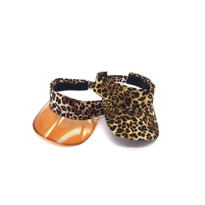 Gorra Estilo Coreano con Ala Ancha Estampado Leopardo Personalizable - Image 3