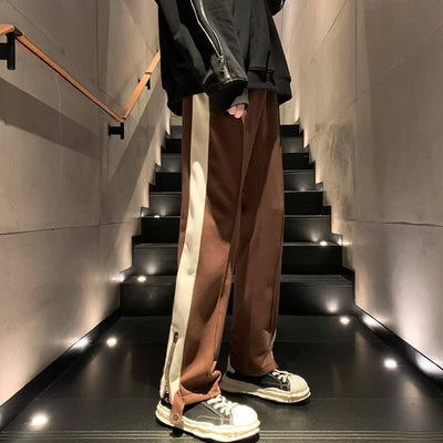 Pantalones Sueltos de Pierna Recta para Hombre - Comodidad de Verano - Image 12