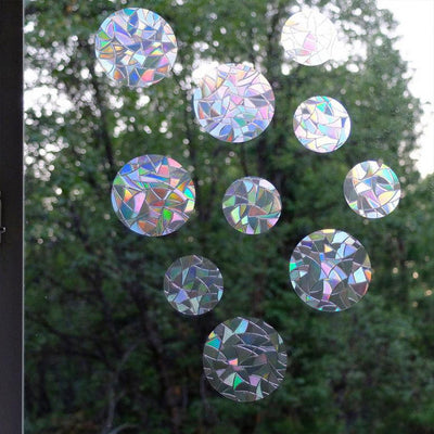 Película Decorativa Estática 3D para Ventanas - Diseño Recortado sin Adhesivo - Image 2