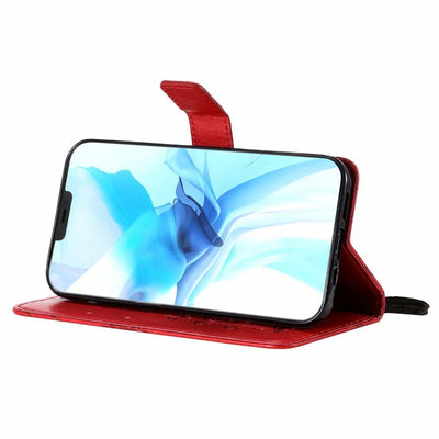 Funda de Cuero para Teléfono con Mariposa Prensada - Image 81