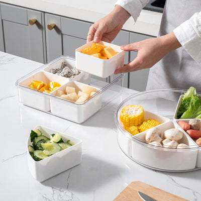 Bandeja Organizadora de Frutas y Dulces con Compartimentos - Image 2