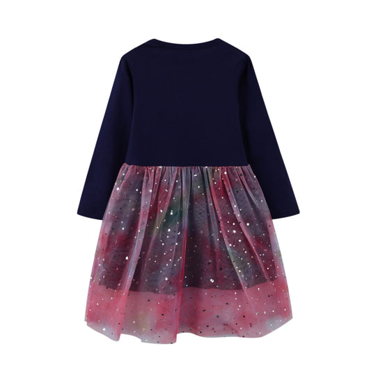 Falda Infantil de Gasa Estilo Otoño - Diseño Moderno para Niñas - Image 2