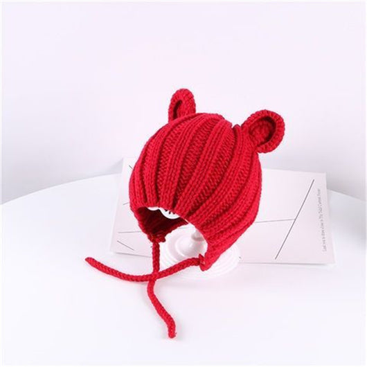 Gorros Tejidos a Mano en Lana para Niños - Image 3