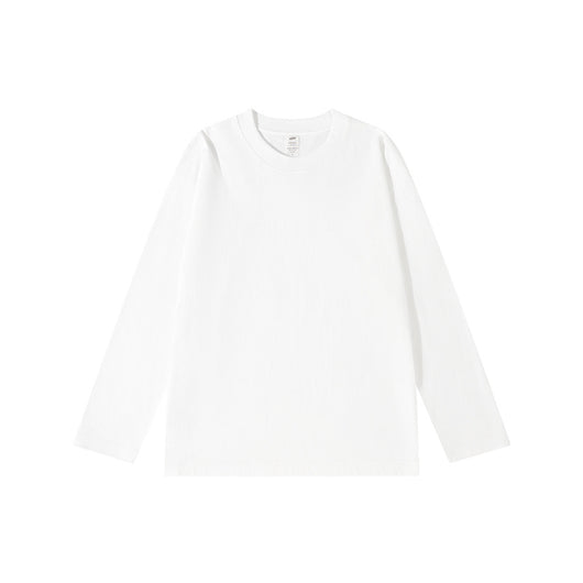 Camiseta Manga Larga Algodón 230g Cuello Redondo para Hombre - Image 5