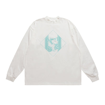 Playera Manga Larga Hip Hop Estilo Urbano para Hombre - Image 2