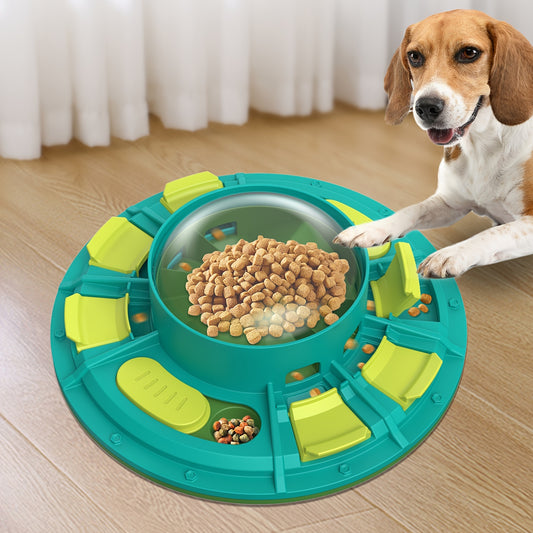 Juguete Interactivo para Perros con Desafíos Mentales y Alimentación Lenta