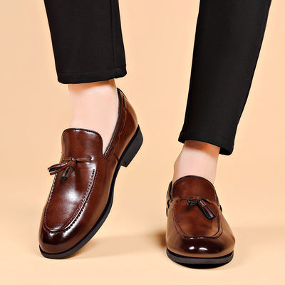 Zapatos de Cuero para Hombre con Tacón Bajo - Colección Ejecutiva - Image 5