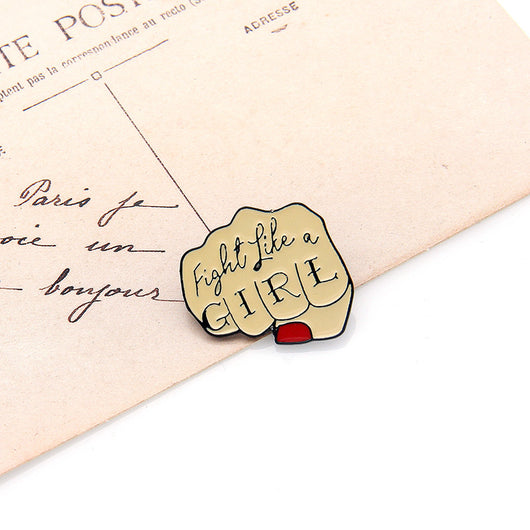 Broche Empoderamiento Femenino - Pin de Puño Lucha Como Mujer - Image 8