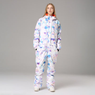 Traje de Esquí Impermeable Una Pieza para Mujer - Image 4